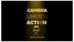 Camera, Lights, Action